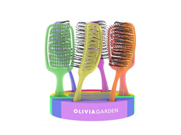 Olivia Garden ontwarborstel PRIDE - display 6 stuks